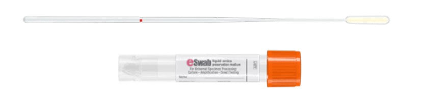 Provtagningspinne E-swab Orange 481CE / 50