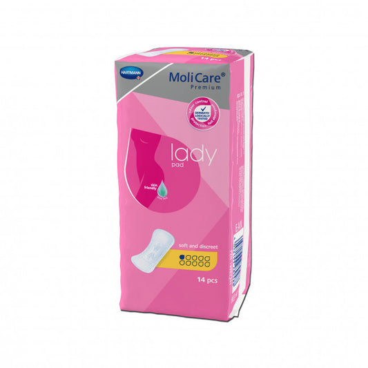 Inkontinensskydd MoliCare Premium Lady Pads 1 droppe / 168