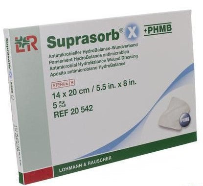 Suprasorb X + PHMB 14 x 20cm / 5