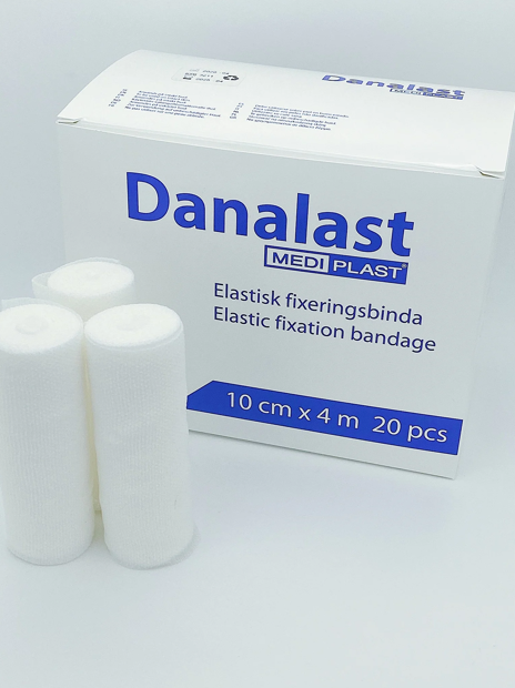 Danalast Elastisk Fixeringsbinda 10cm x 4m / 20