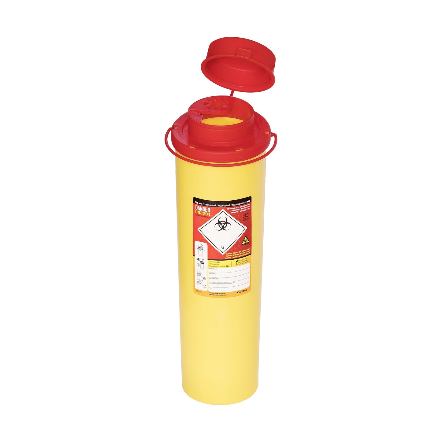 Riskavfallsburk Safebox Mini 1L