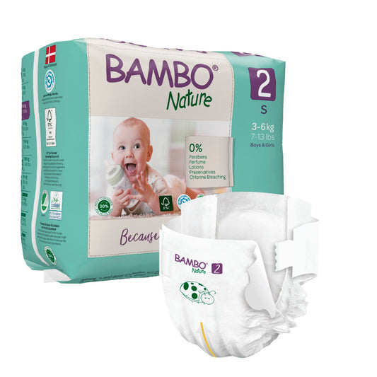 Barnblöja Bambo 2 S 3-6kg / 30