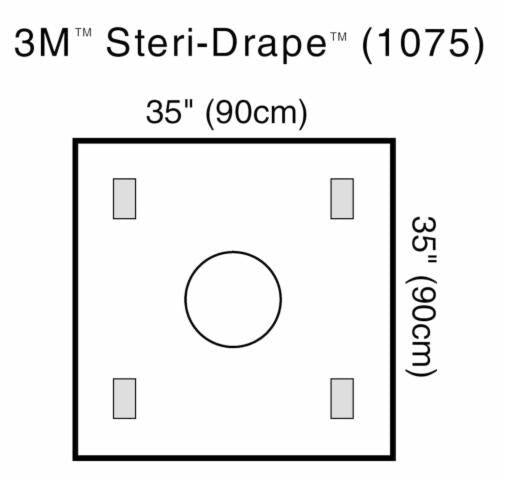 Sårkantsduk Steri-Drape  / 40