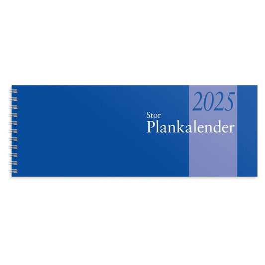 Bordskalender Stor Plankalender Spiralbunden