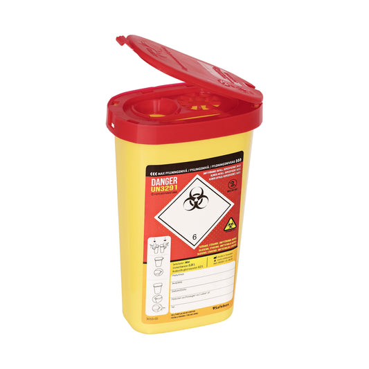 Riskavfallsburk Safebox Mini 0,25L