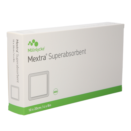 Mextra Superabsorbent ABS Förband 10 x 20cm / 10