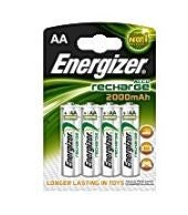 Batteri Energizer Laddningsbara AA / 4