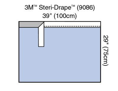 Op-Handduk 3M Steri-Drape Häftande 100 x 75cm / 40