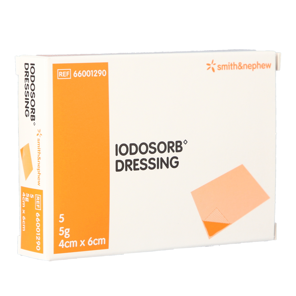 Iodosorb Kompress 6 x 4cm 5g / 5