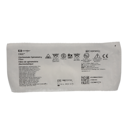 Munstycke Spirometer med Bakteriefilter Spirobac / 25